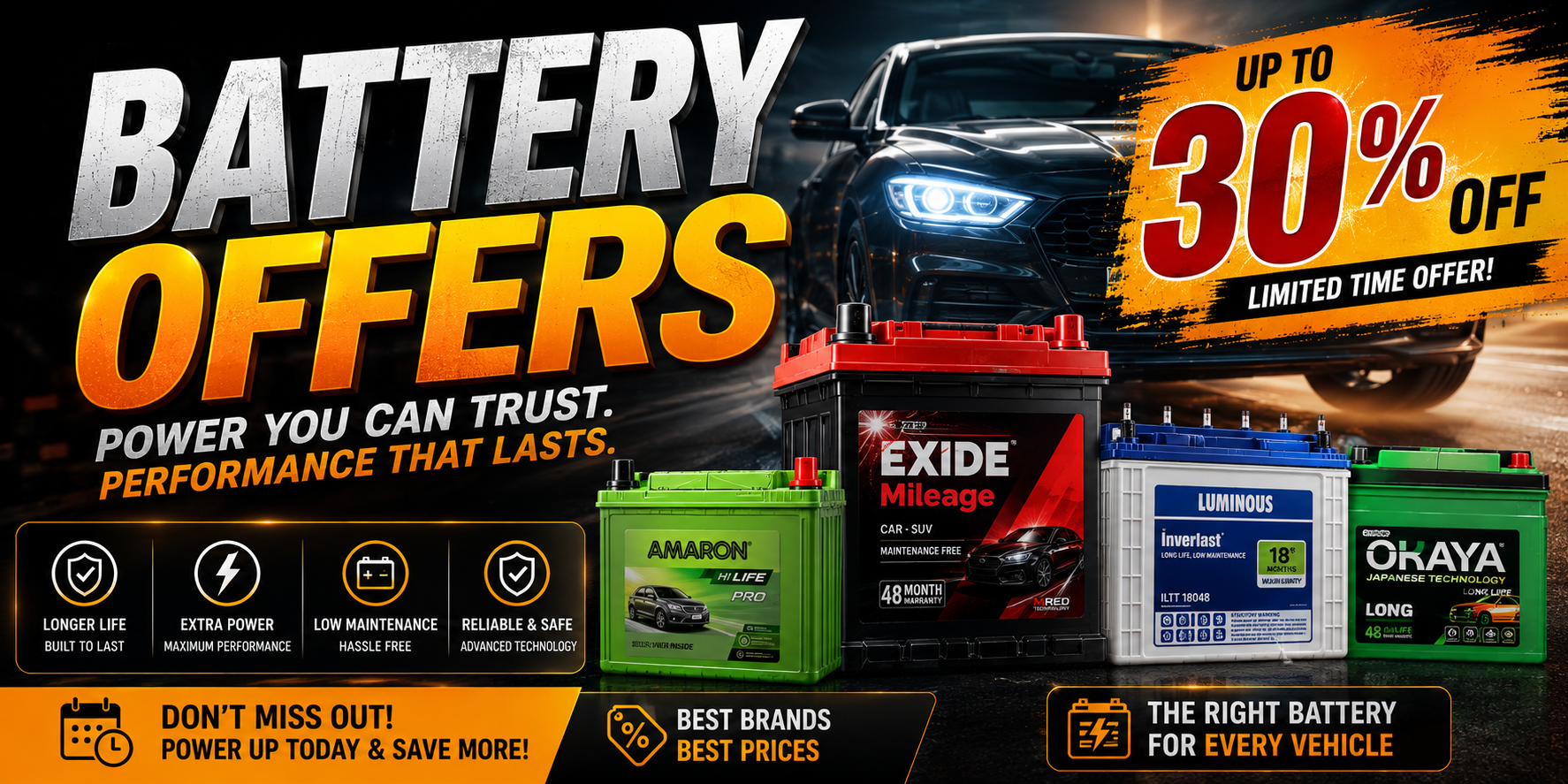 Battery Offers