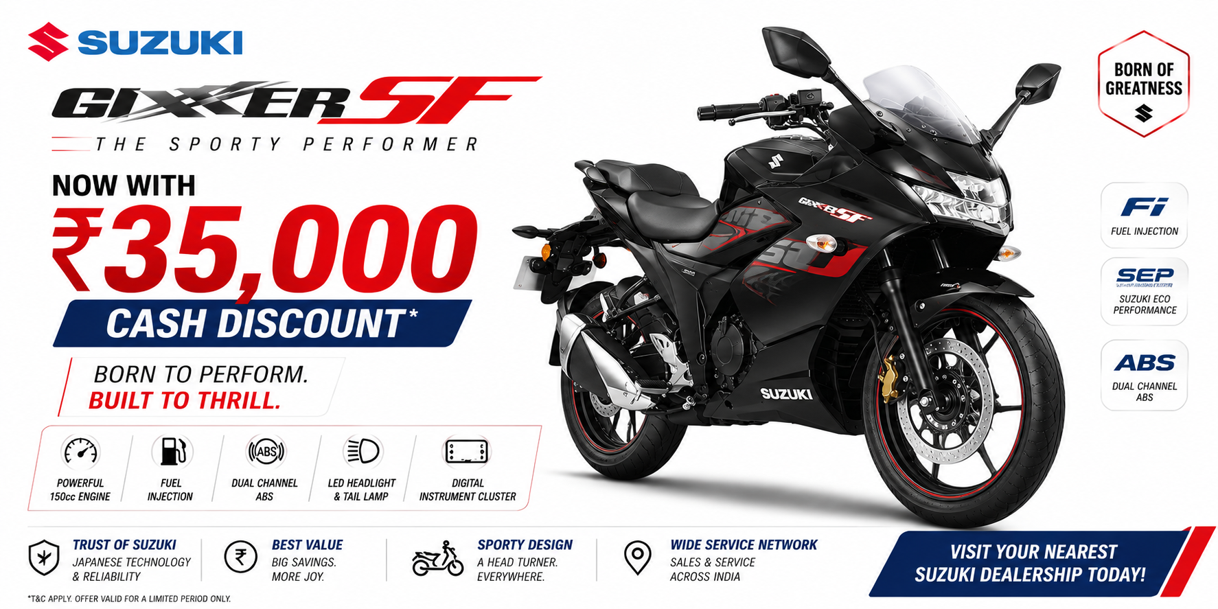 SUZUKI GIXXER SF